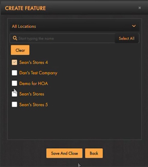 Adding Feature How to Create a New Feature