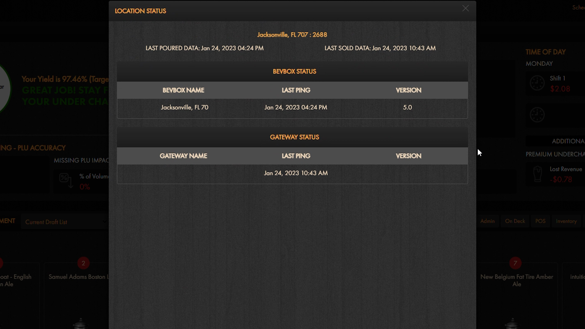 BevBox Troubleshooting
